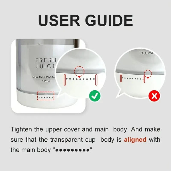 Mini USB Juice Blender